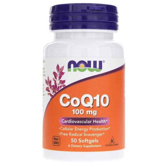 CoQ10 100 Mg Softgels, NOW